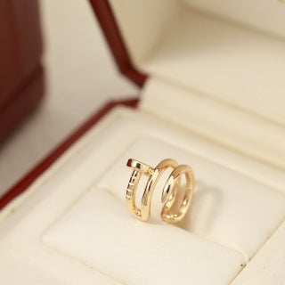 Cartier Love Entrelacé Mini Hoop Stud Earrings