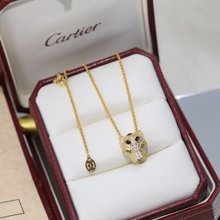 Cartier Panthère Émeraude Mini Pendant Necklace