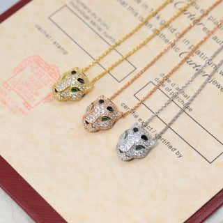 Cartier Panthère Émeraude Mini Pendant Necklace