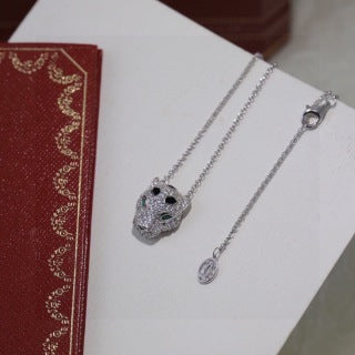 Cartier Panthère Émeraude Mini Pendant Necklace