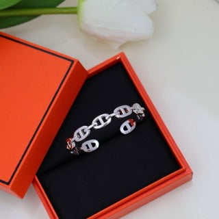 Hermès Chaine d’Ancre Link Cuff Bracelet