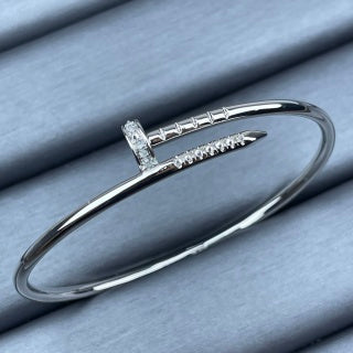 Cartier Clou Radiance Pavé Open Bracelet