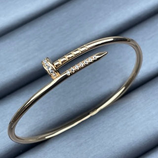 Cartier Clou Radiance Pavé Open Bracelet