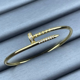 Cartier Clou Radiance Pavé Open Bracelet