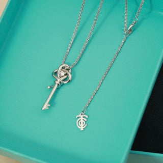 Tiffany Woven Keys Collection Key Necklace