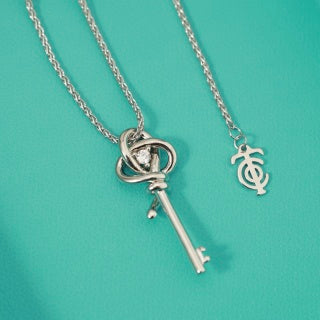 Tiffany Woven Keys Collection Key Necklace
