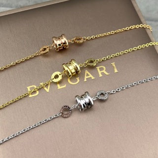 Bvlgari Signature Circle Charm Chain Bracelet – Elegant Luxury Jewelry
