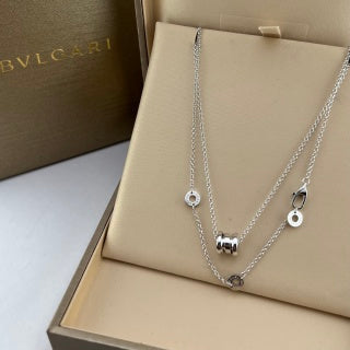 Bvlgari Minimalist Circle Pendant Necklace – Elegant Luxury Jewelry