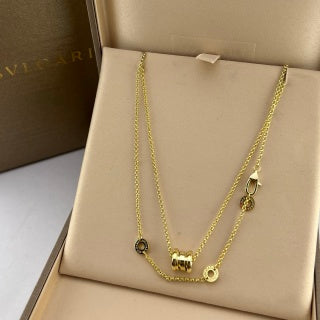 Bvlgari Minimalist Circle Pendant Necklace – Elegant Luxury Jewelry