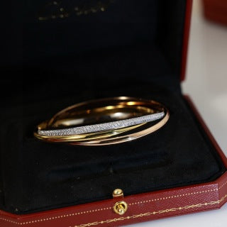 Cartier Trinité Lumière Interwoven Bracelet