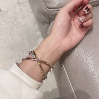 Cartier Trinité Lumière Interwoven Bracelet