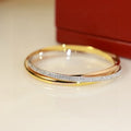 Cartier Trinité Lumière Interwoven Bracelet