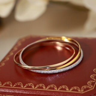 Cartier Trinité Lumière Interwoven Bracelet