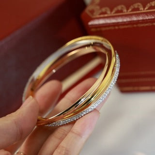 Cartier Trinité Lumière Interwoven Bracelet