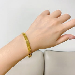 Hermès Clic H Signature Slim Bracelet