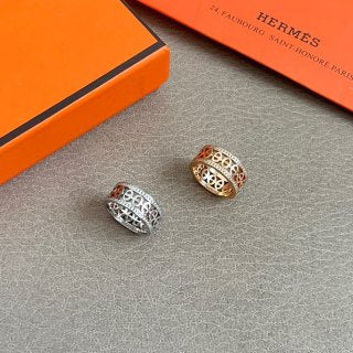 Hermès Chaine d’Ancre Pavé Link Band Ring