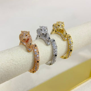 Cartier Panthère Éclat Sculptural Open Ring