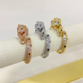 Cartier Panthère Éclat Sculptural Open Ring