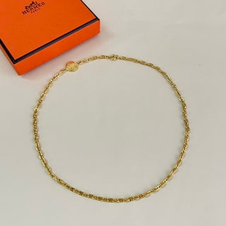 Hermès Amulette Medallion Chain Necklace