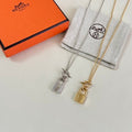 Hermès Kelly Mini Padlock Pendant Necklace