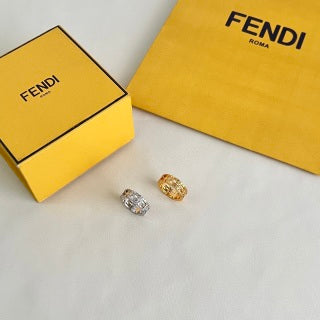 Fendi Celestia FF Pavé Statement Ring
