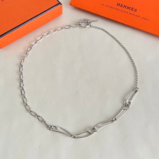 Hermès Chaine d’Ancre Sculptural Link Necklace