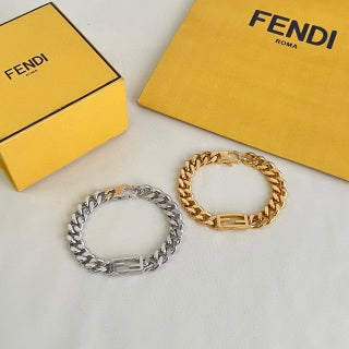 Fendi Varello FF Link Chain Bracelet