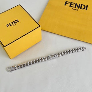 Fendi Varello FF Link Chain Bracelet