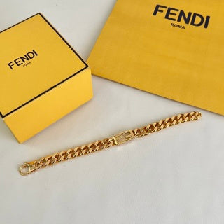 Fendi Varello FF Link Chain Bracelet