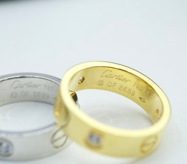 Cartier Second-Generation Wide Diamond Ring