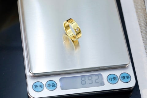 Cartier Second-Generation Wide Diamond Ring