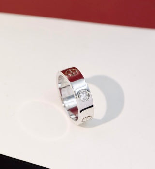Cartier Second-Generation Wide Diamond Ring
