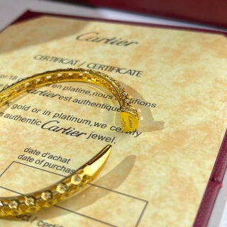 Cartier Love Éclat Pavé Slim Bracelet
