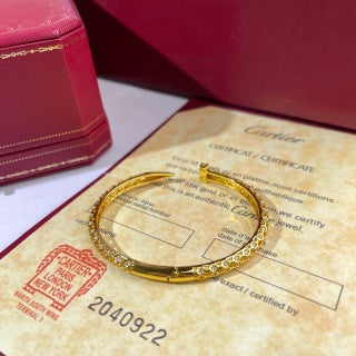 Cartier Love Éclat Pavé Slim Bracelet