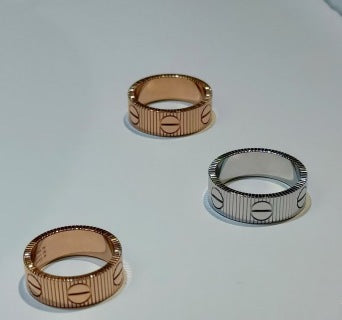 Cartier Love Continuum Textured Ring