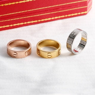 Cartier Love Stria Signature Ring
