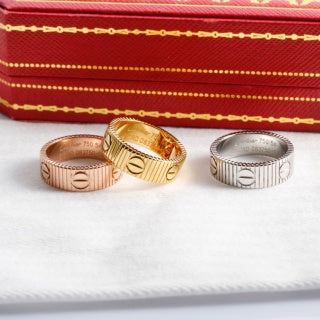 Cartier Love Stria Signature Ring