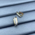 Cartier Love Auréa Pavé Mini Hoop Stud Earrings