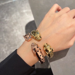Cartier Panthère Éclat Open Bangle Bracelet