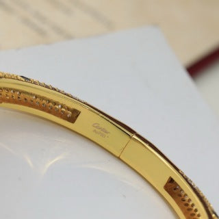 Cartier Panthère Majestique Pavé Open Bracelet