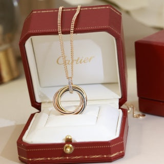 Cartier Cercle Harmonie Interlocking Pendant Necklace