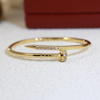 Cartier Clou Lumière Pavé Open Bangle