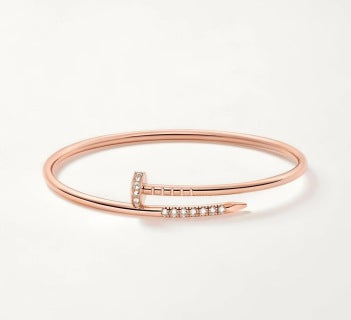 Cartier Clou Lumière Pavé Open Bangle
