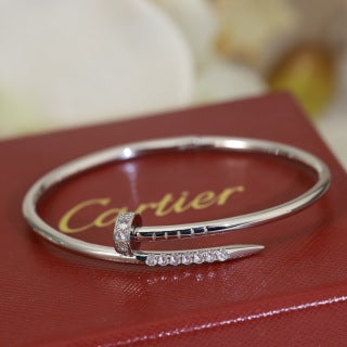 Cartier Clou Lumière Pavé Open Bangle