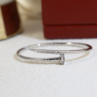 Cartier Clou Lumière Pavé Open Bangle