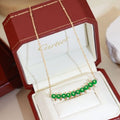 Cartier Émeraude Harmonie Gemstone Necklace