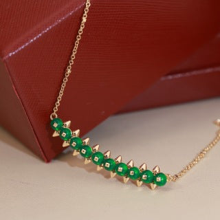 Cartier Émeraude Harmonie Gemstone Necklace