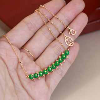 Cartier Émeraude Harmonie Gemstone Necklace