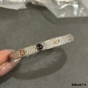 Cartier Love Celestia Pavé Wide Bracelet