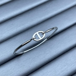 Hermès Clou d’Ancre Minimalist Cuff Bracelet
